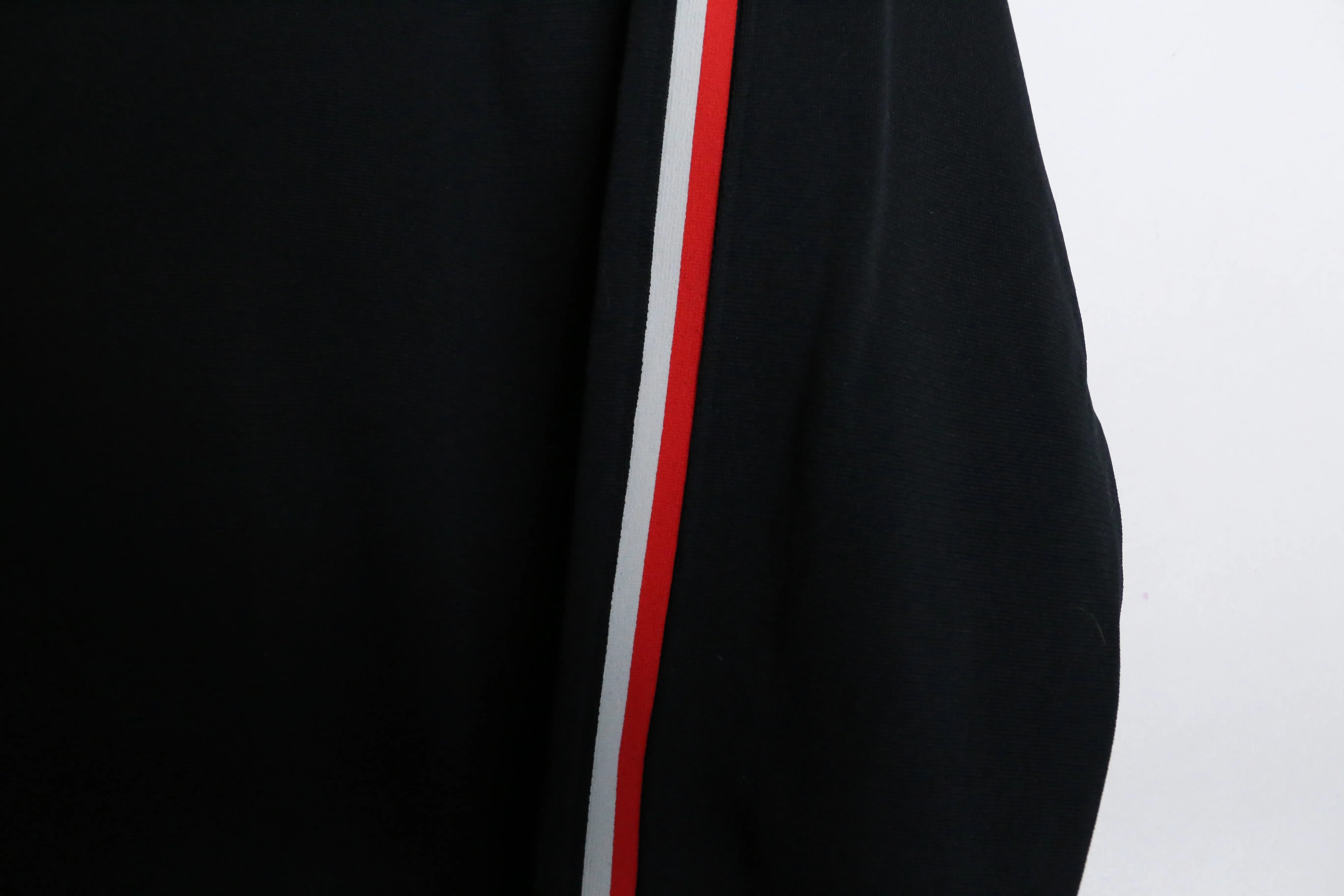 "PUMA" black × red track jacket