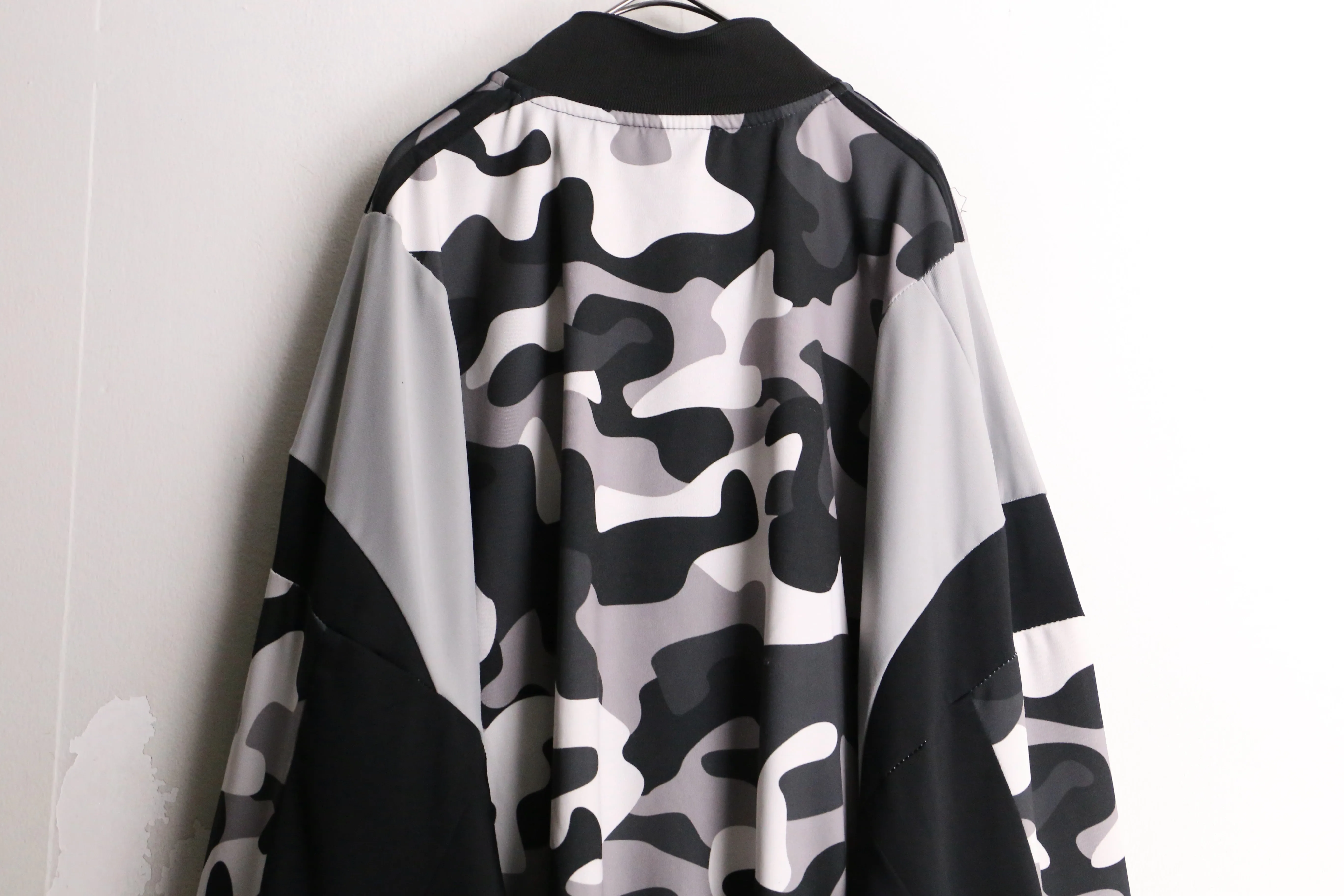 remake "再構築" camo design track jacket