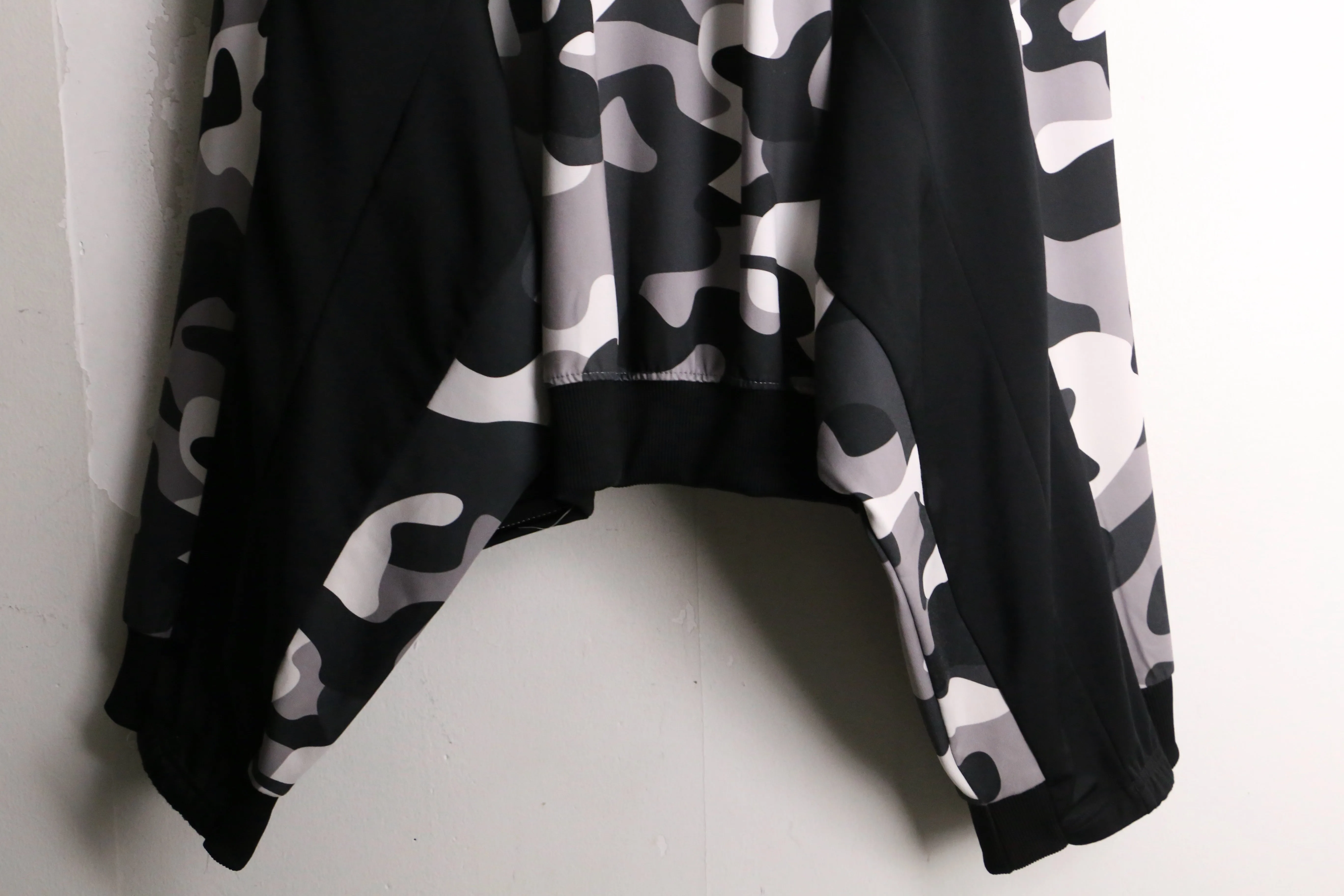 remake "再構築" camo design track jacket