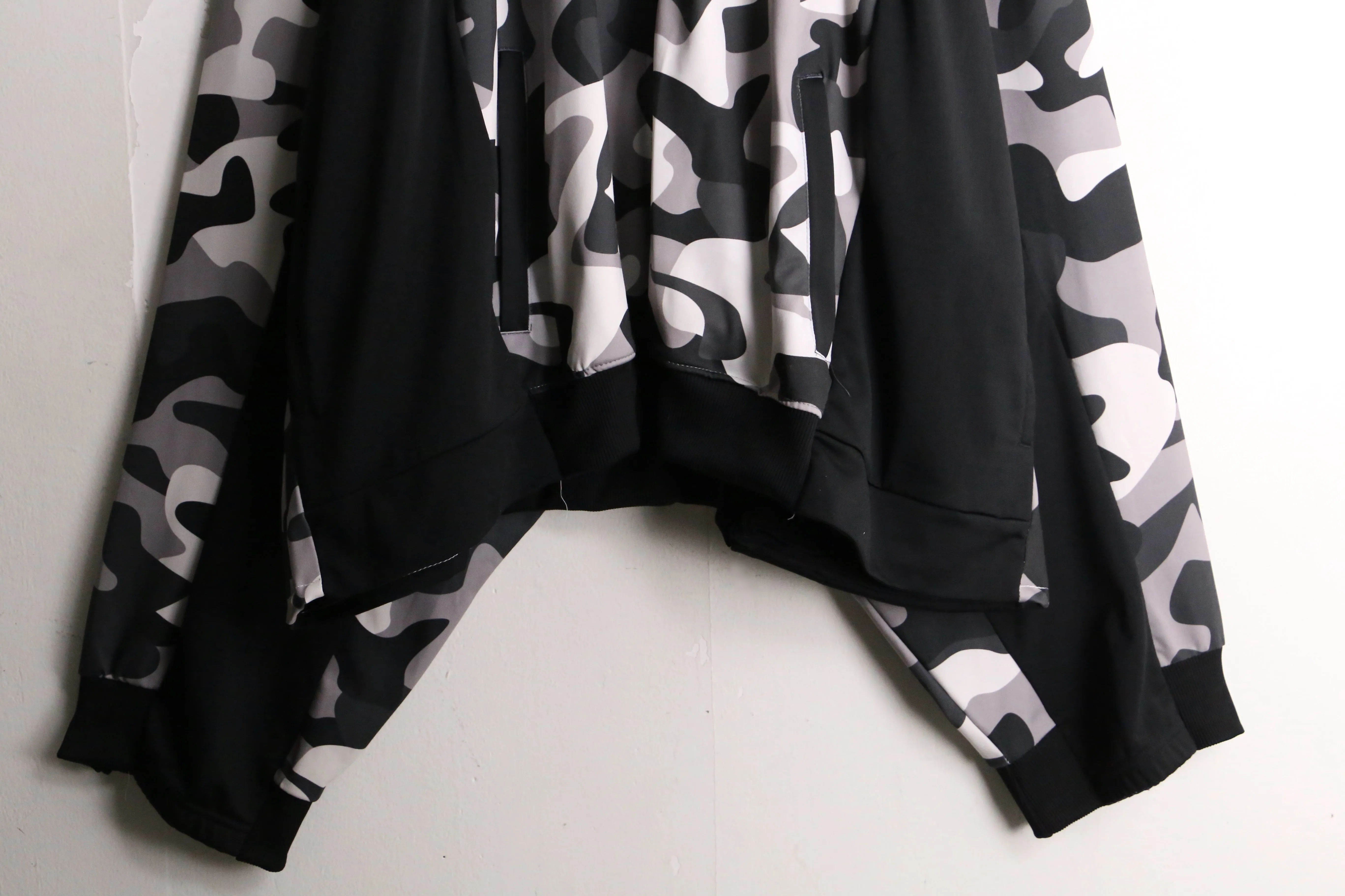 remake "再構築" camo design track jacket