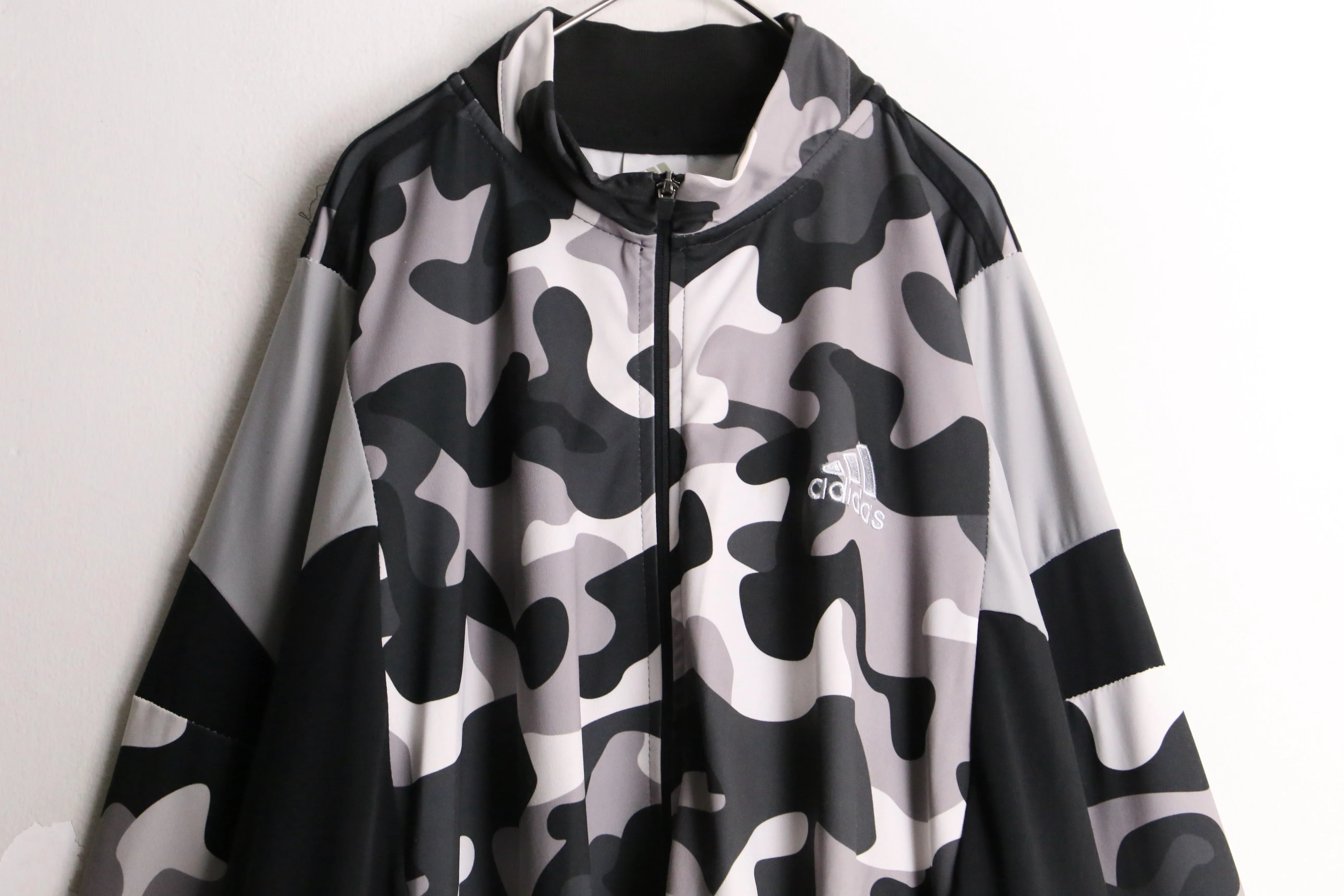 remake "再構築" camo design track jacket