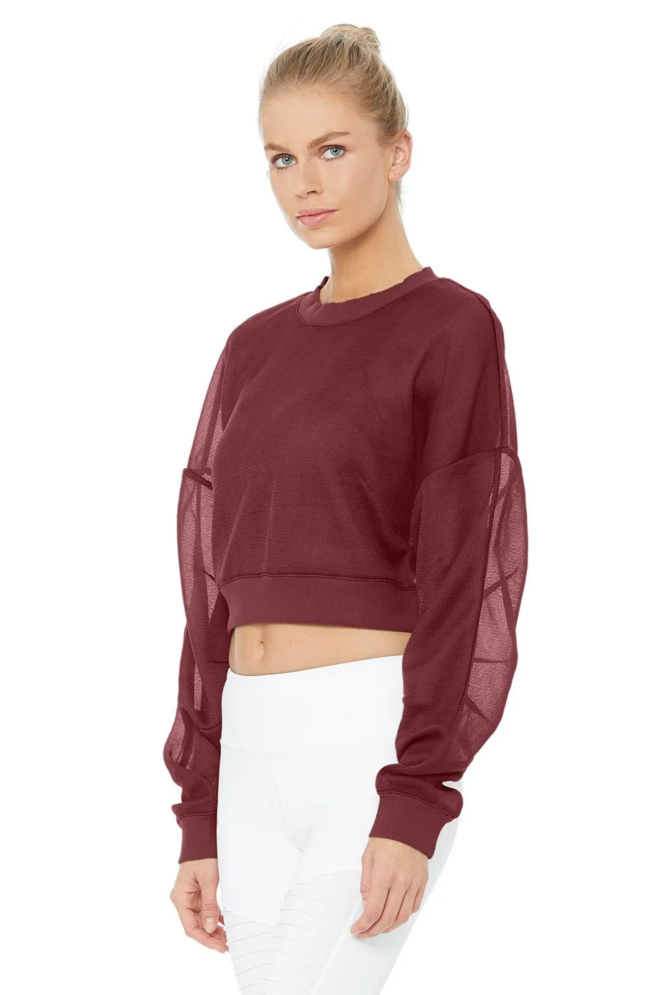 Row Long Sleeve - Black Cherry