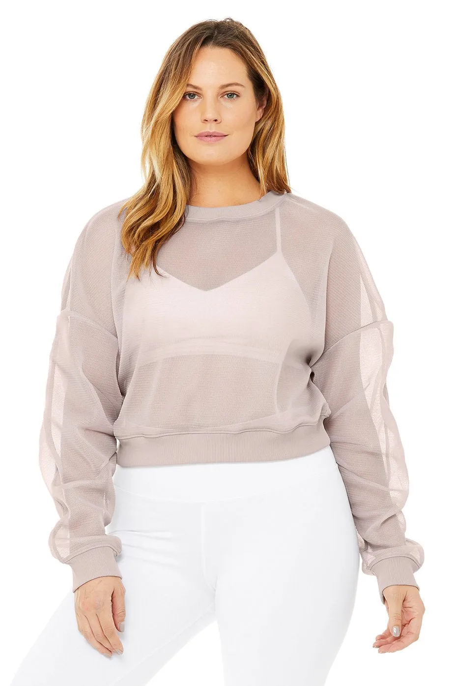 Row Long Sleeve - Lavender Cloud