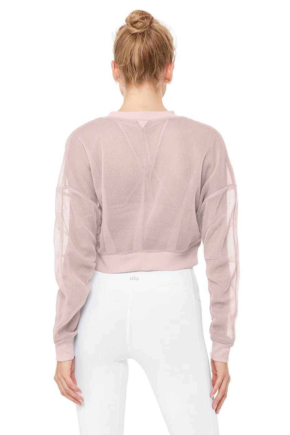 Row Long Sleeve - Lavender Cloud