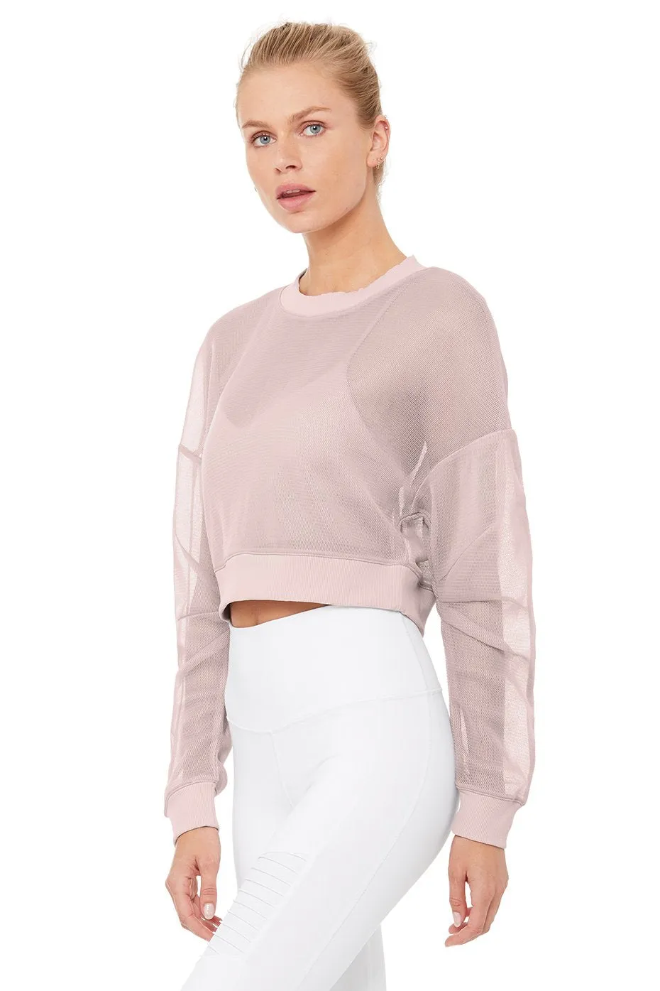 Row Long Sleeve - Lavender Cloud