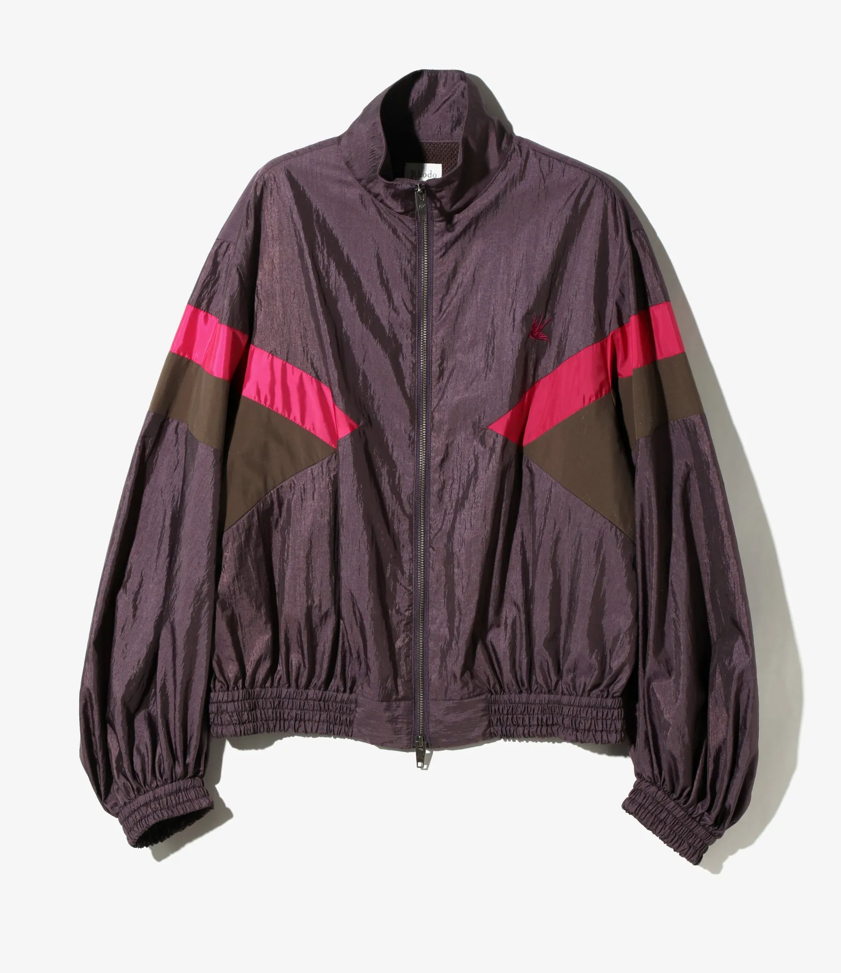 Short Track Jacket - Purple - Switching Pattern