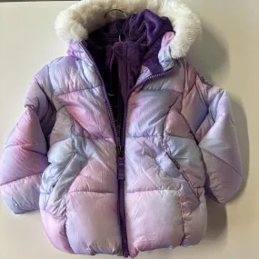 Snozu Tie Dye Plush Lined Puffer Jacket 2T