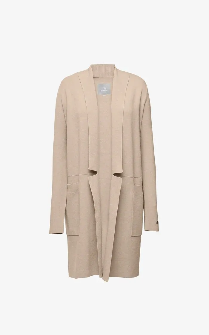 SOIA&KYO BENELA - Mid-Thigh-length Sustainable Coatigan With Lapels