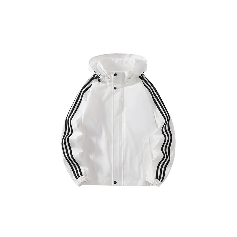 Sports Three Stripes Hooded Track Jacket