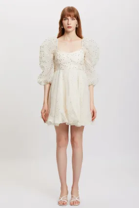 ST | Osmanthus Puff Organza Dress