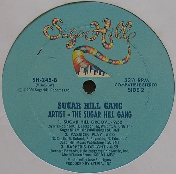 Sugarhill Gang - Sugarhill Gang (LP, Album, Bes) (VG)