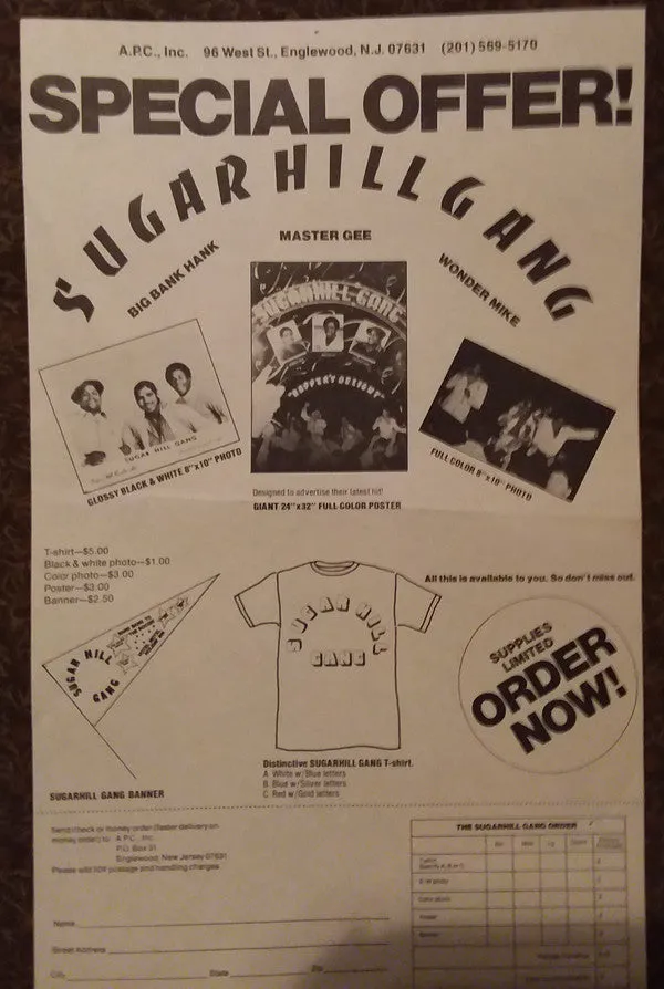 Sugarhill Gang - Sugarhill Gang (LP, Album, Bes) (VG)