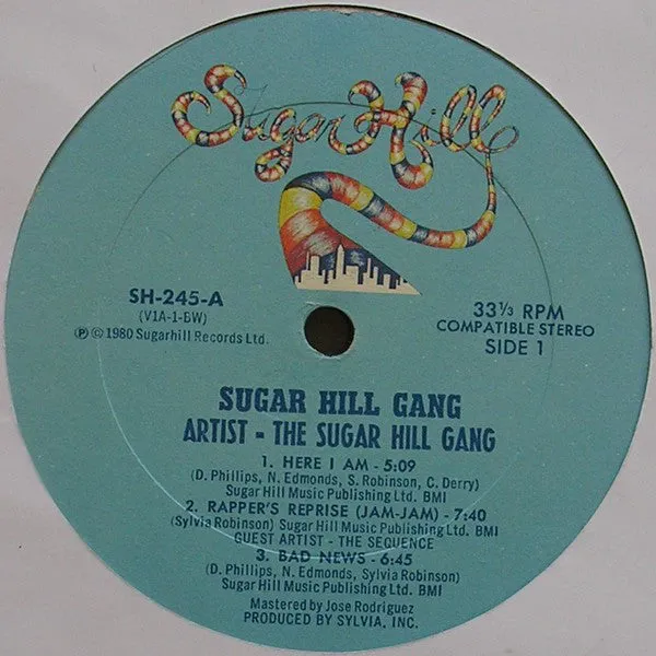 Sugarhill Gang - Sugarhill Gang (LP, Album, Bes) (VG)