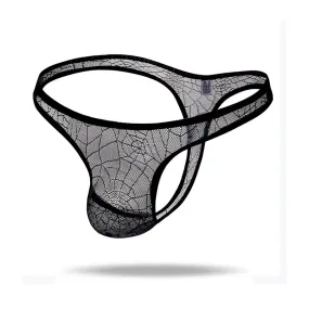 Super Sexy Spider Web Lace Style Men's Thong