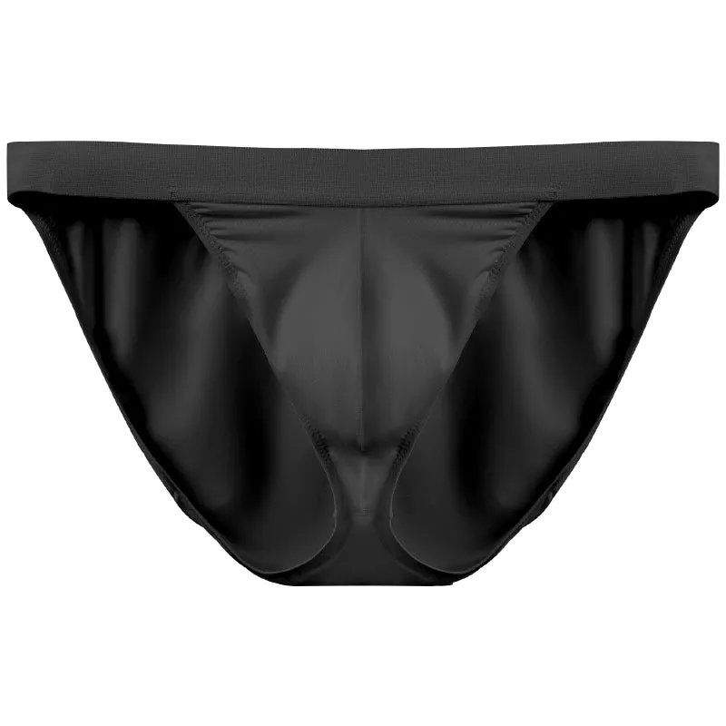 The 2nd Ice Silk Sexy Men's Underpants With Split Ends