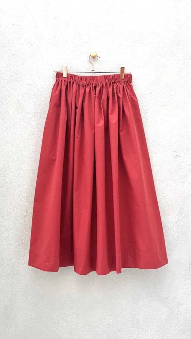 Tina Skirt in Red by Elwin