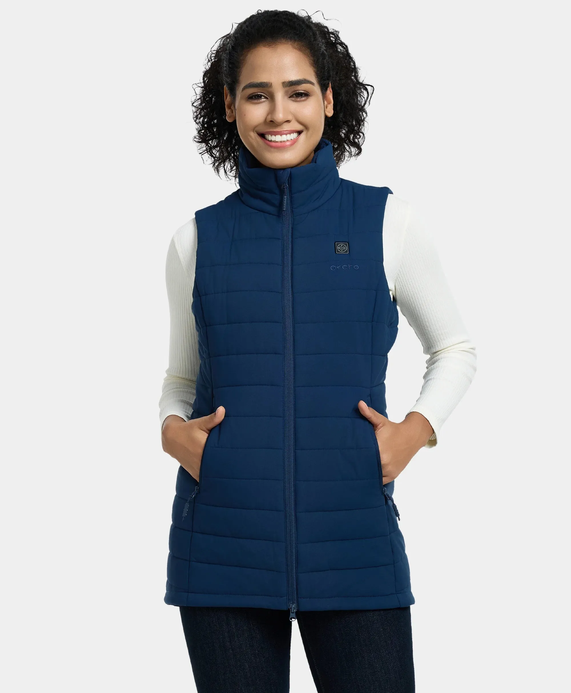 Tribeca Women's Heated Long Puffer Vest