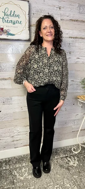 Trinity Blouse - Black