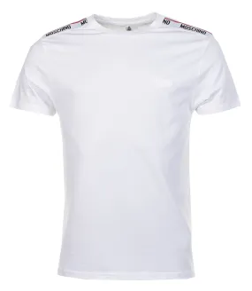 Underwear Shoulder Taped T Shirt White