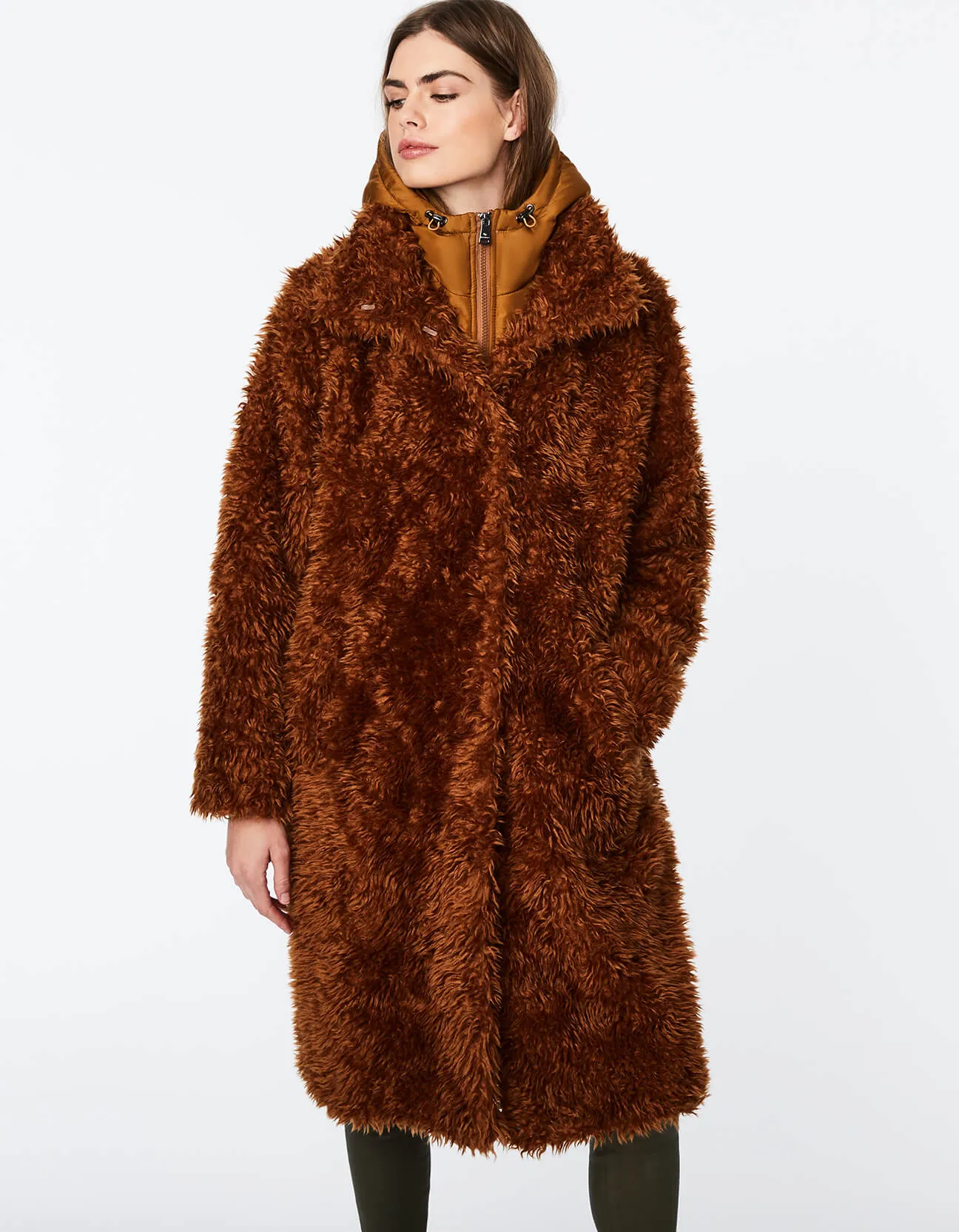 UNREAL SHAGGY FUR DOUBLE UP COAT