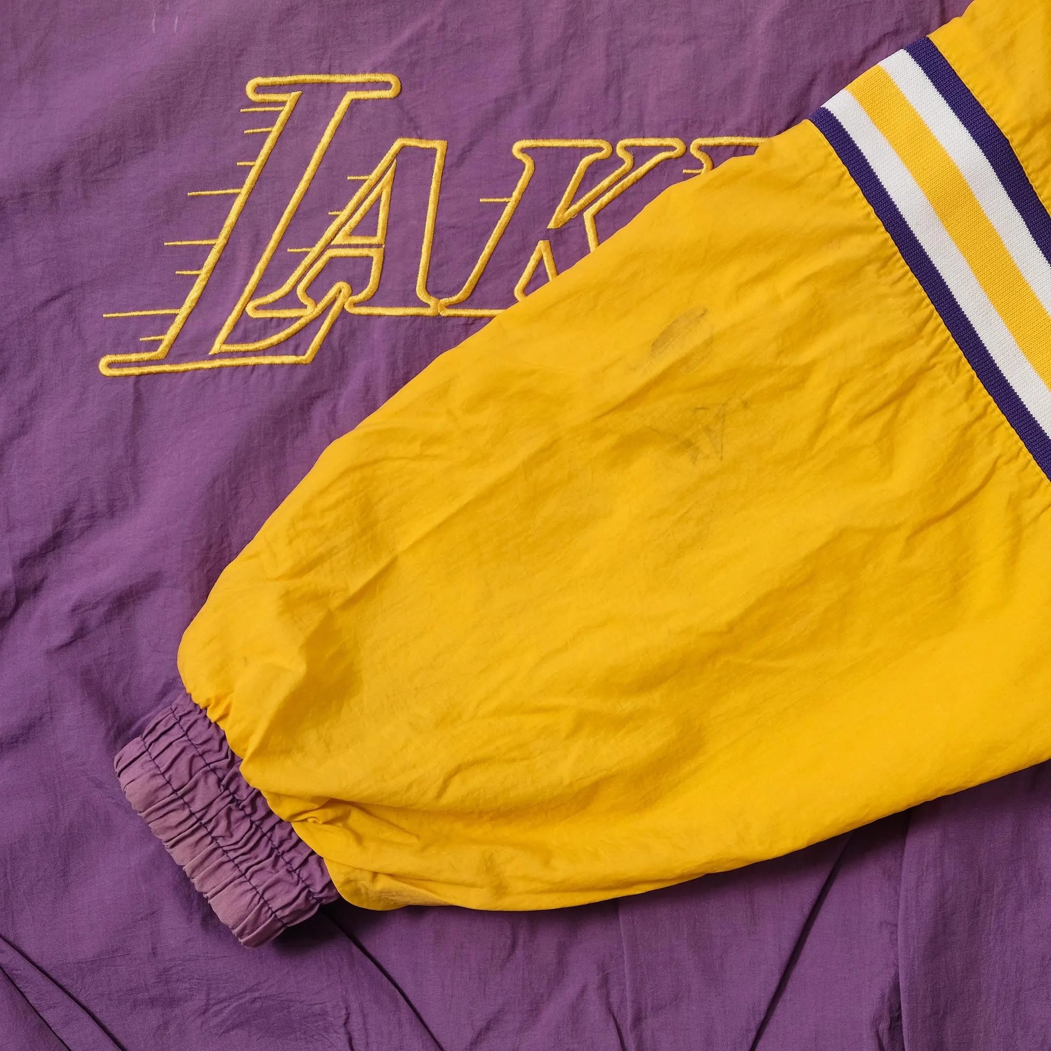 Vintage Pro Player Los Angeles Lakers Track Jacket XXL