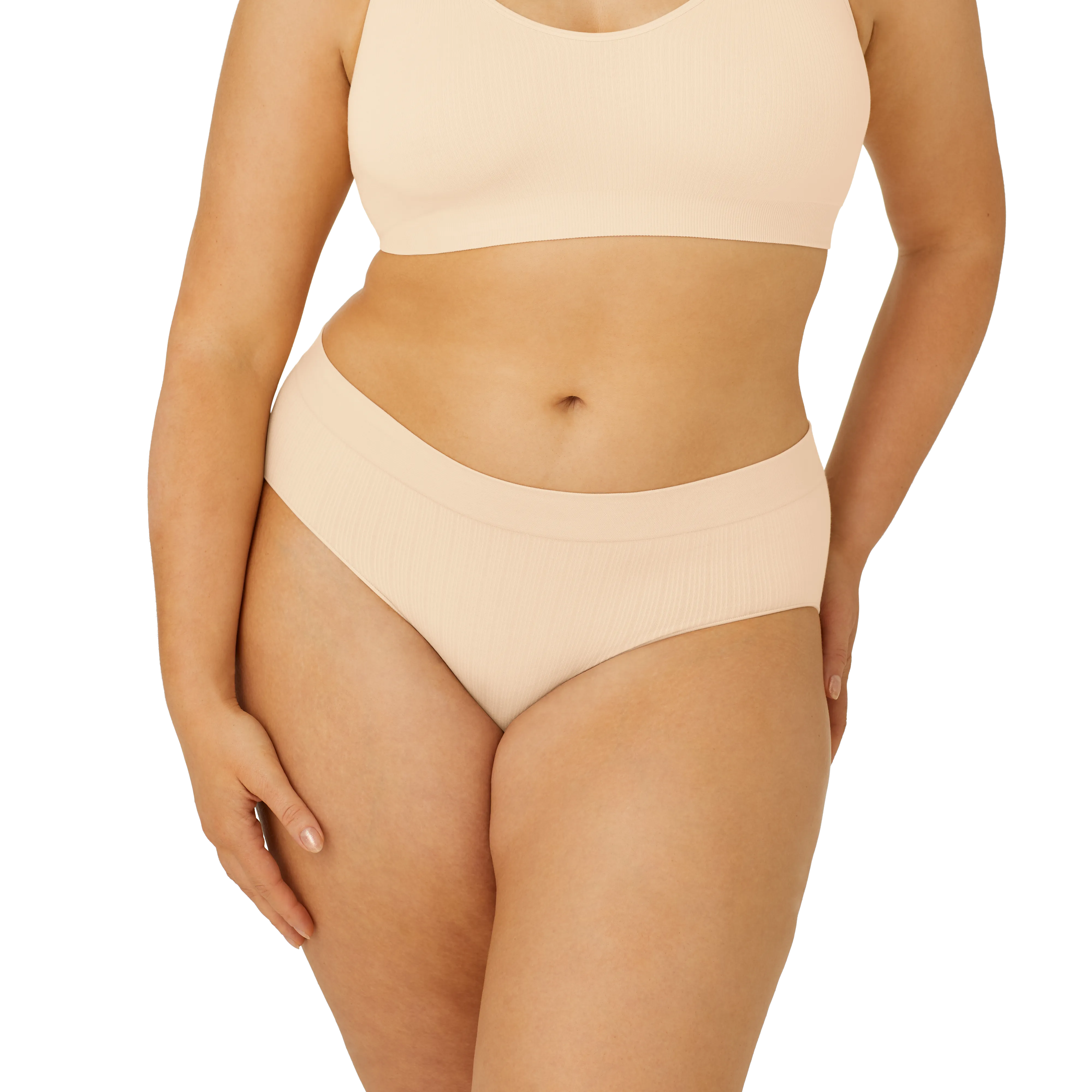 Women's Seamless Triangle Bralette   Full Brief