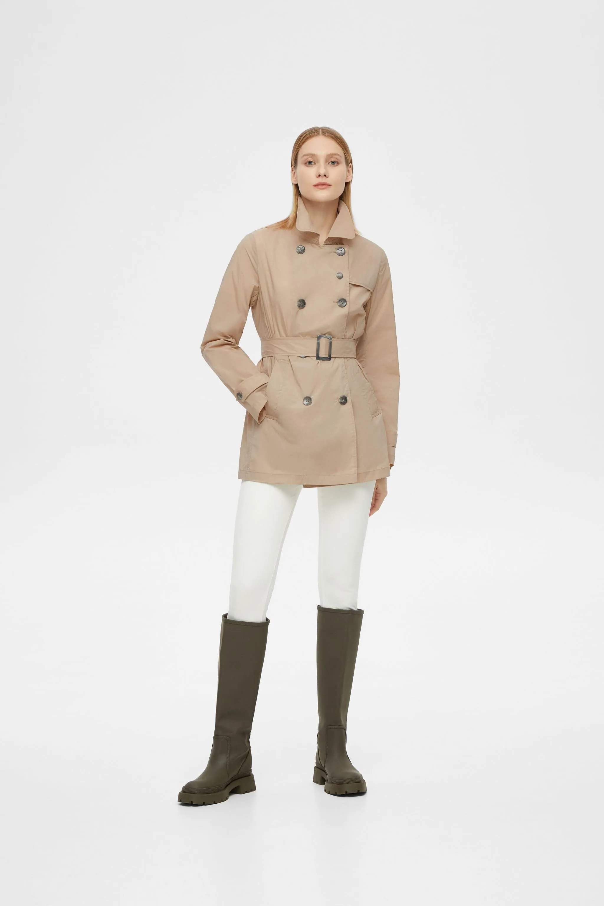 Women's UPF Short Summer Trench 112