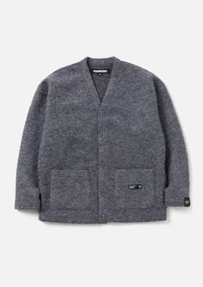 WOOL JERSEY CARDIGAN