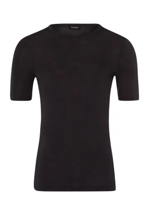 Woolen Silk M Thermal Fitted T-Shirt | Anthrazit 73401-176