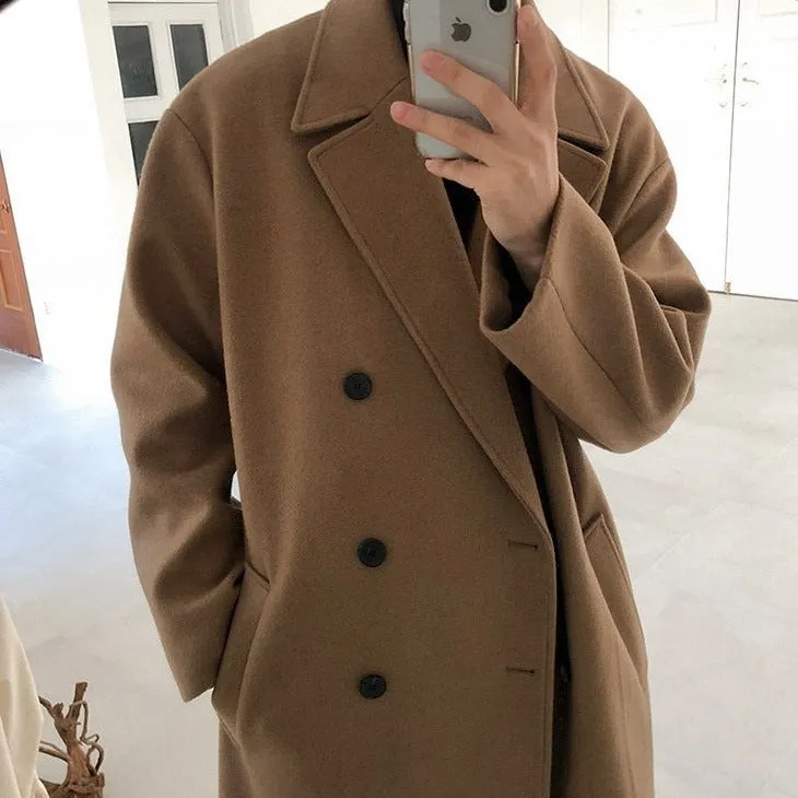 xiangtuibao - WOOLEN WINTER TRENCH COAT