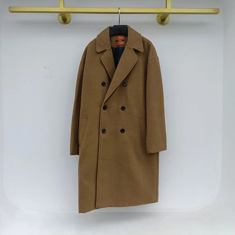 xiangtuibao - WOOLEN WINTER TRENCH COAT