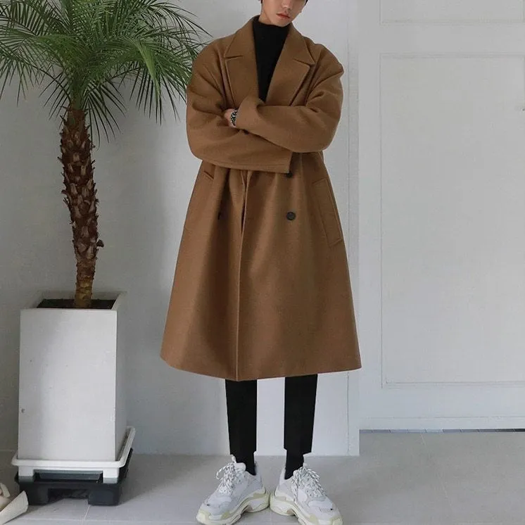 xiangtuibao - WOOLEN WINTER TRENCH COAT