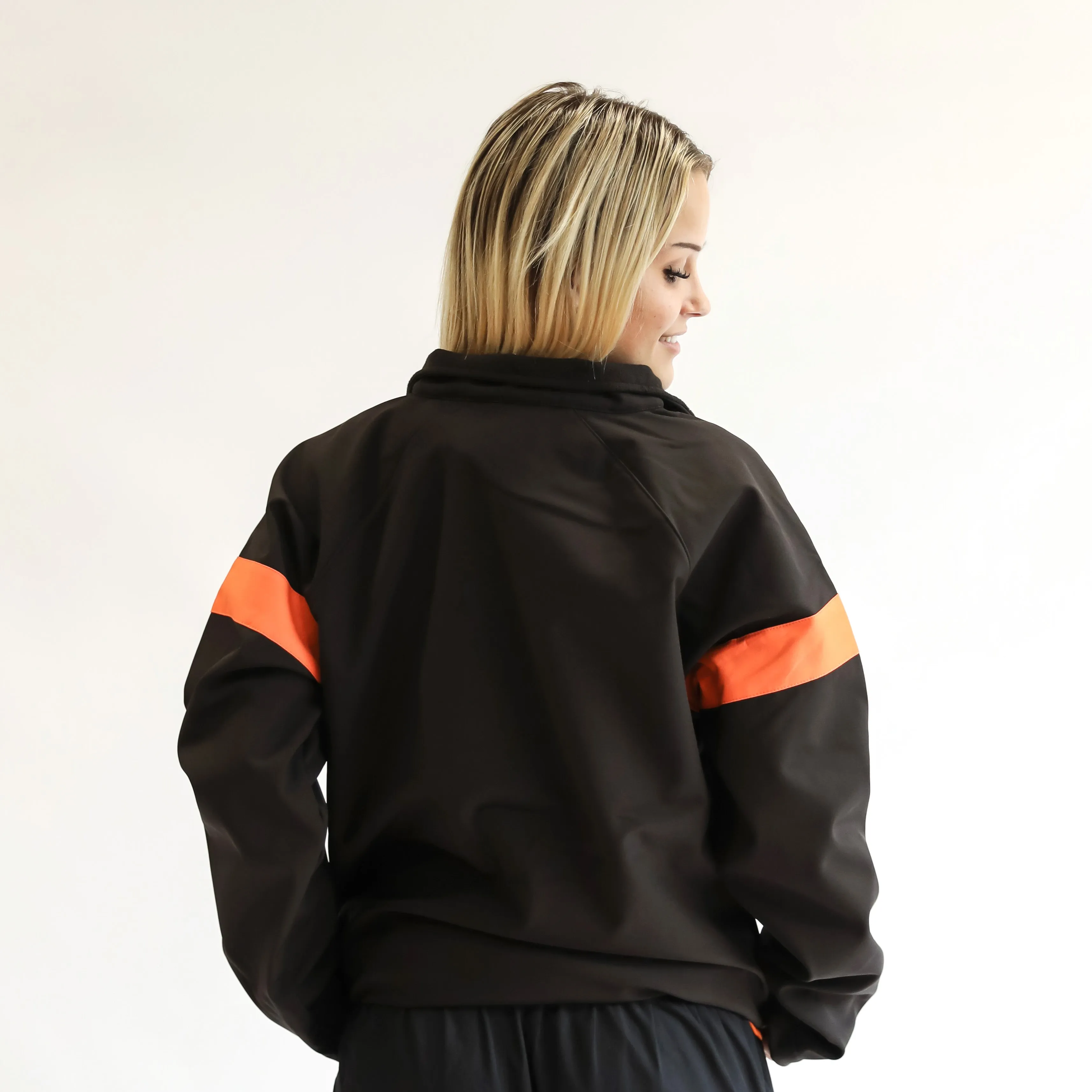 Y Track Jacket - Black/Orange (REC)