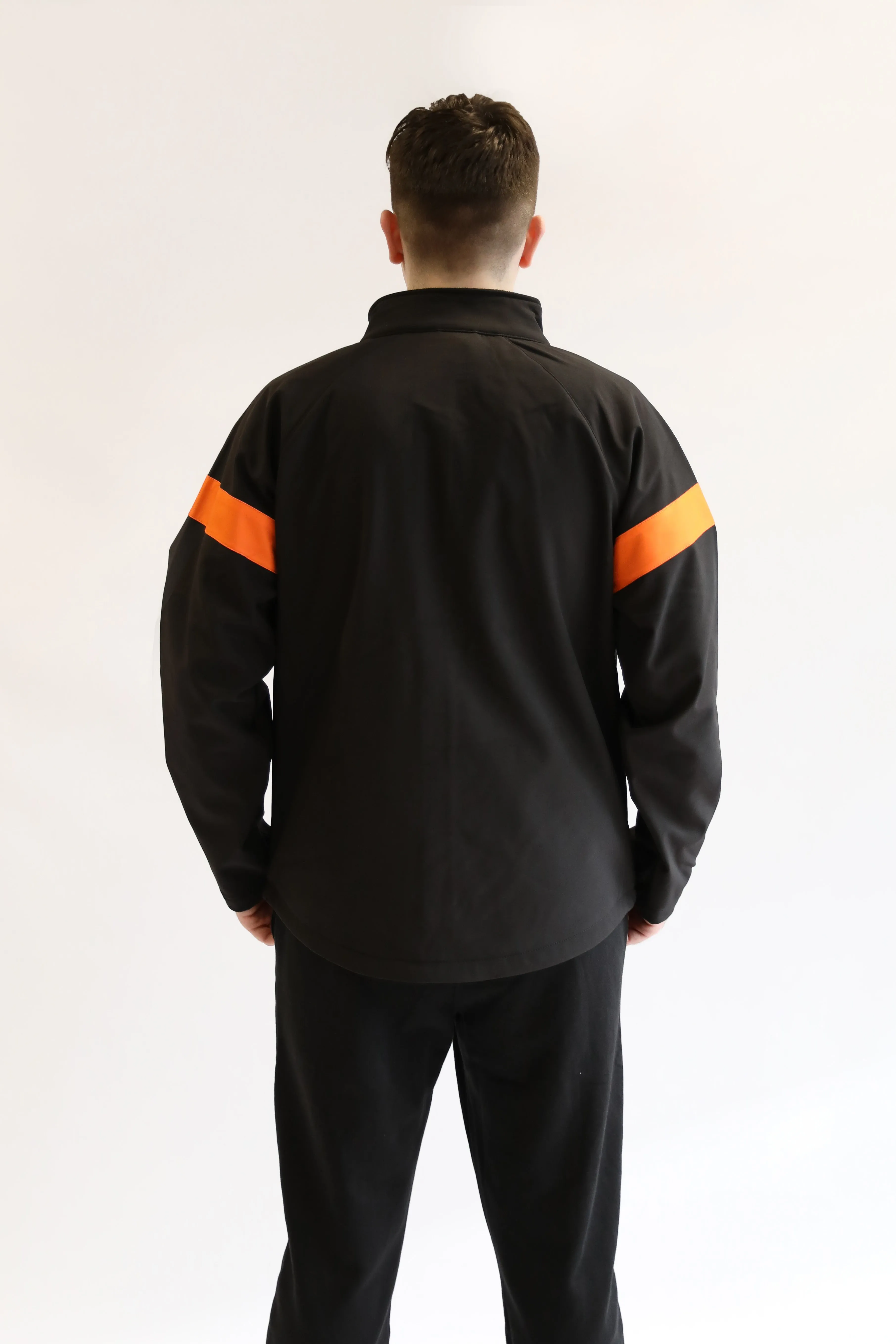 Y Track Jacket - Black/Orange (REC)