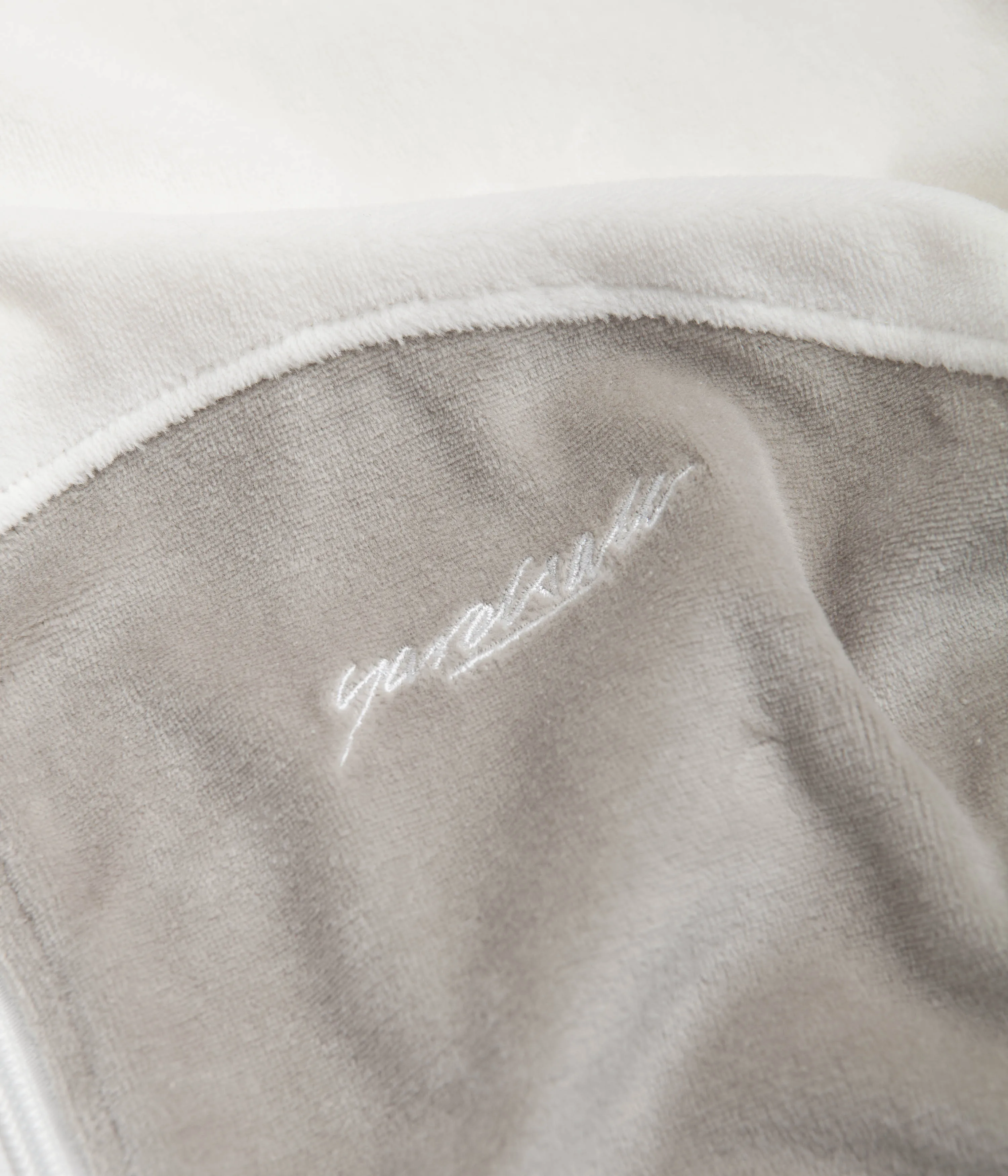 Yardsale Velour Track Jacket - Cream